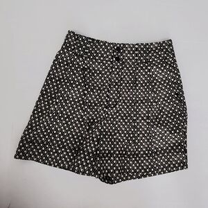Anthropologie Scotch And Soda Marloe Pleated Shorts Retro print